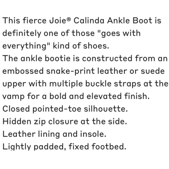 Joie Luxury Calinda Pointed Toe Fashion Bootie ~ Black Suede SZ 7 EU 37.5 NEW - Picture 3 of 3